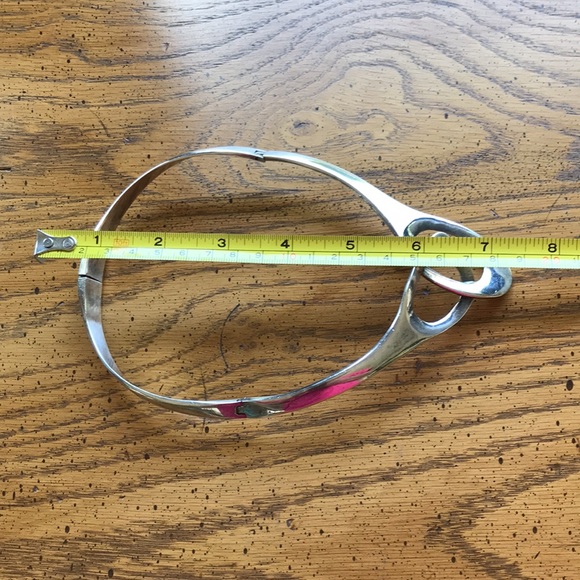 - Taxco Sterling Silver Interlocking Collar Necklace Just REDUCED❗️❗️❗️❗️ - Picture 6 of 11